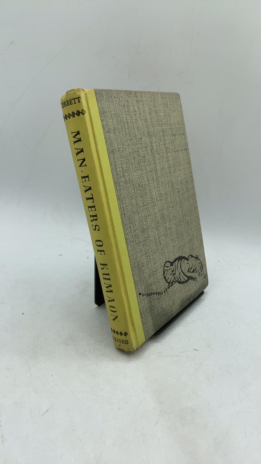 Man-Eaters of Kumaon by Jim Corbett - front cover