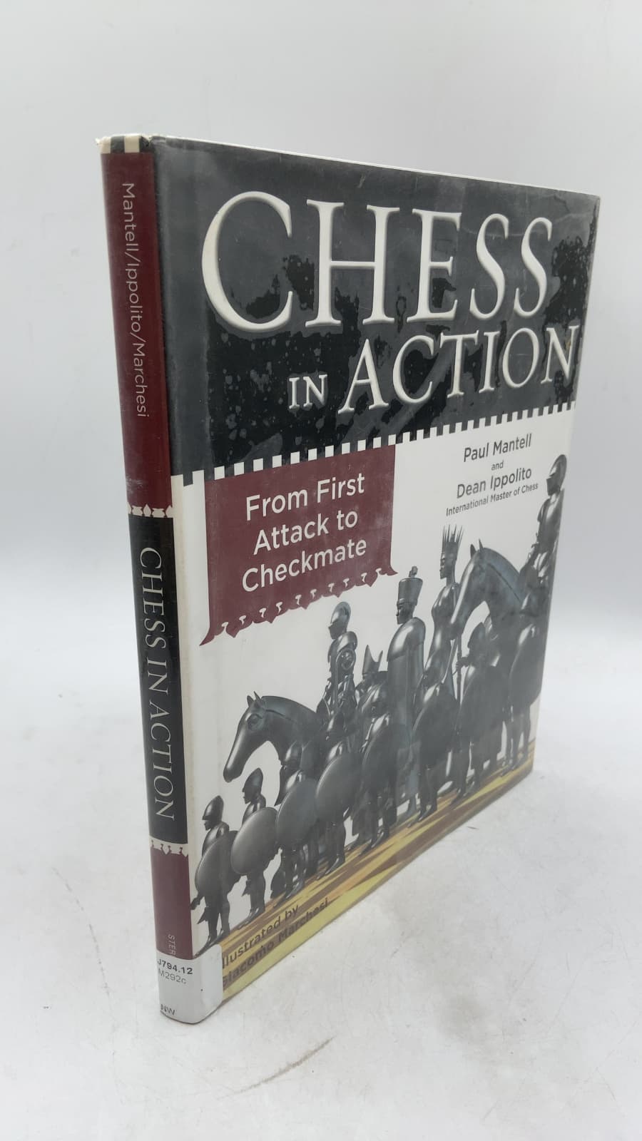 Chess in Action: From First Attack to Checkmate by Paul Mantell and Dean Ippolito - front cover