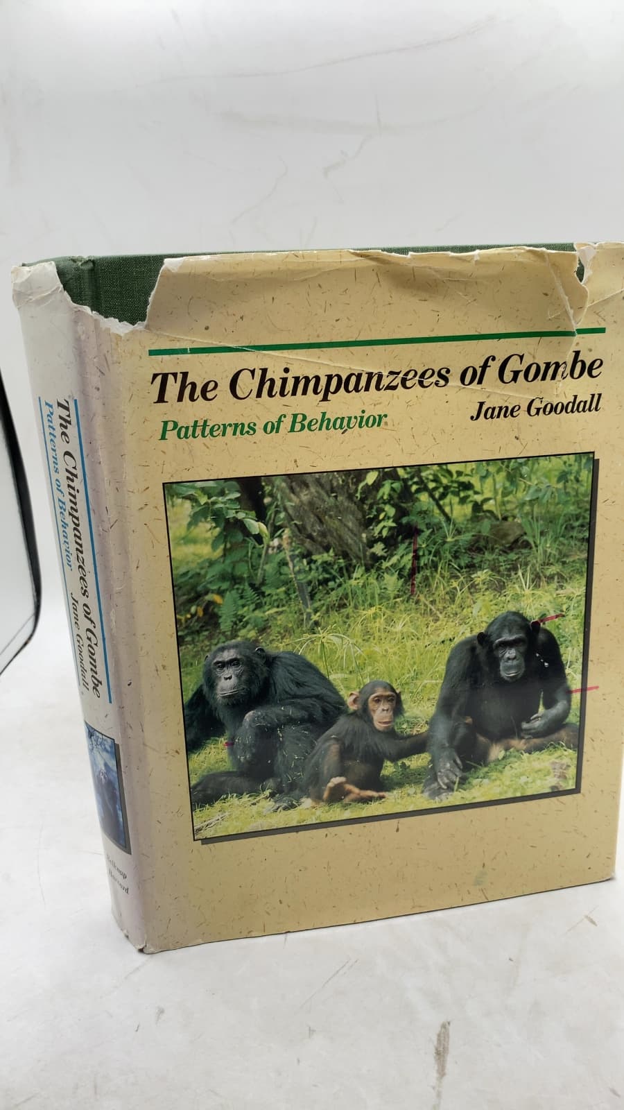 The Chimpanzees of Gombe: Patterns of Behavior by Jane Goodall - front cover