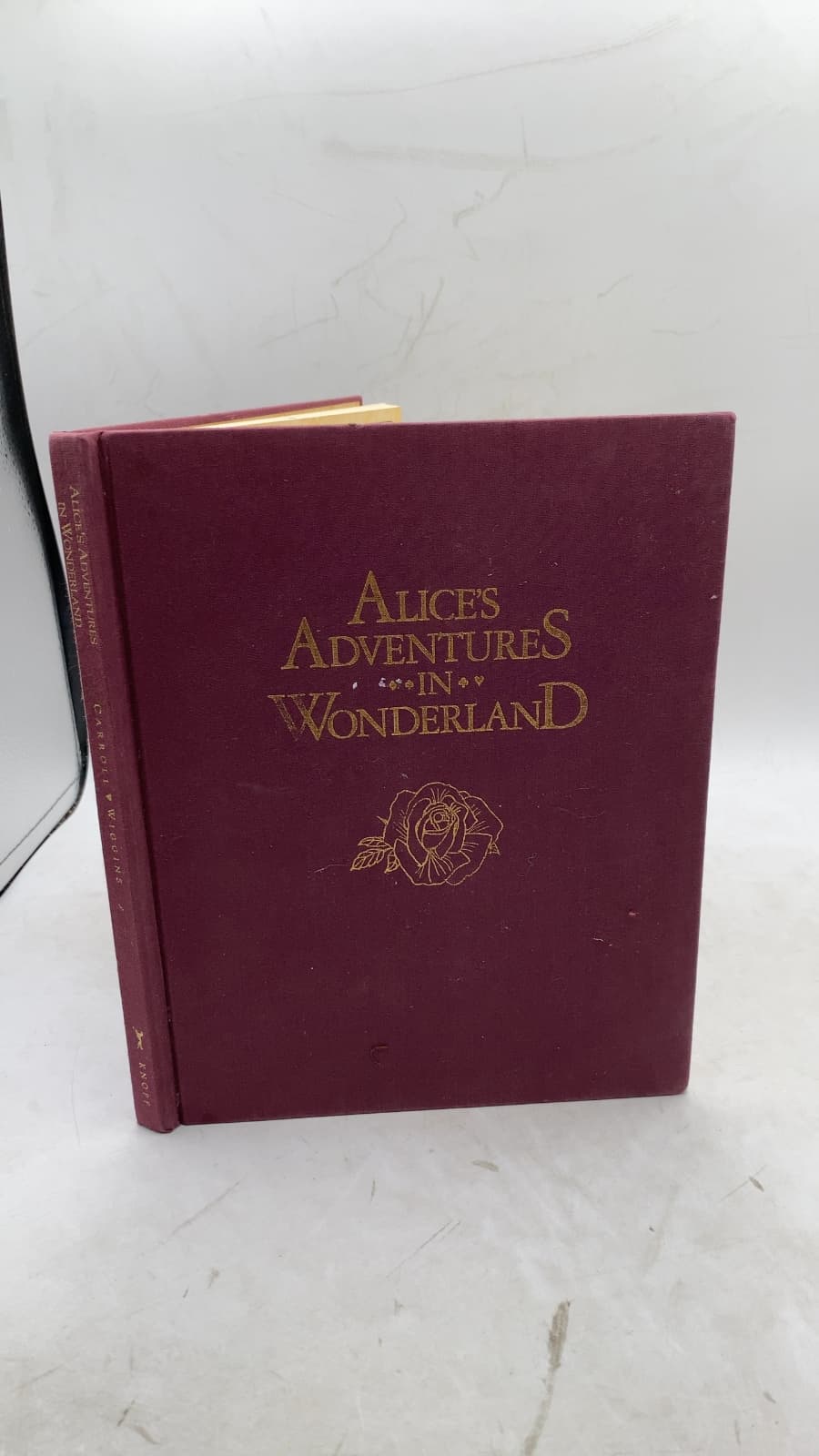 Alice's Adventures in Wonderland by Lewis Carroll - front cover