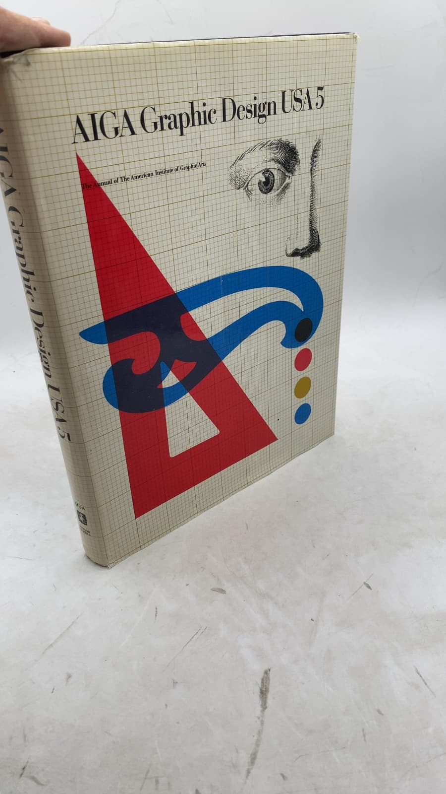 AIGA Graphic Design USA 5 by David R. Brown and Steven Heller - front cover