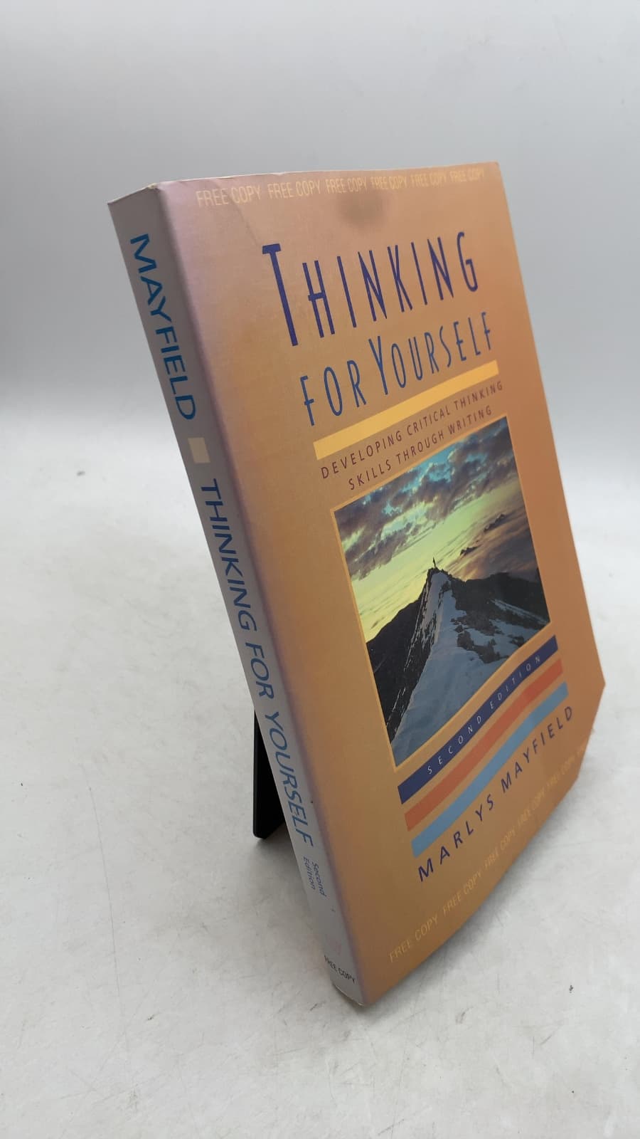 Thinking for Yourself: Developing Critical Thinking Skills Through Writing by Marlys Mayfield - front cover