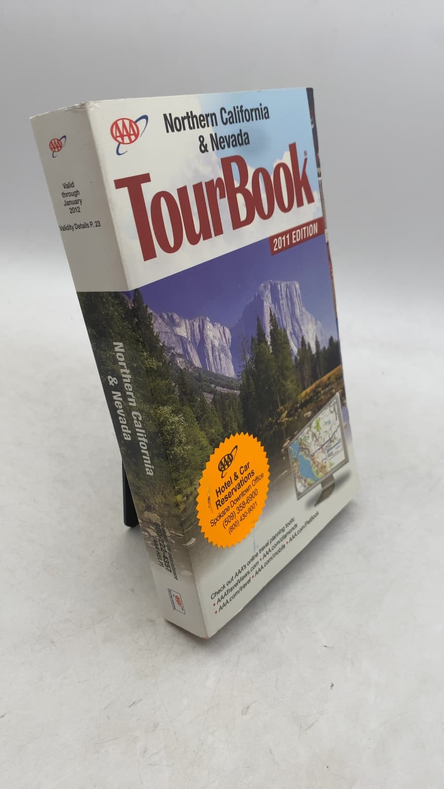 Northern California & Nevada TourBook: 2011 Edition - front cover