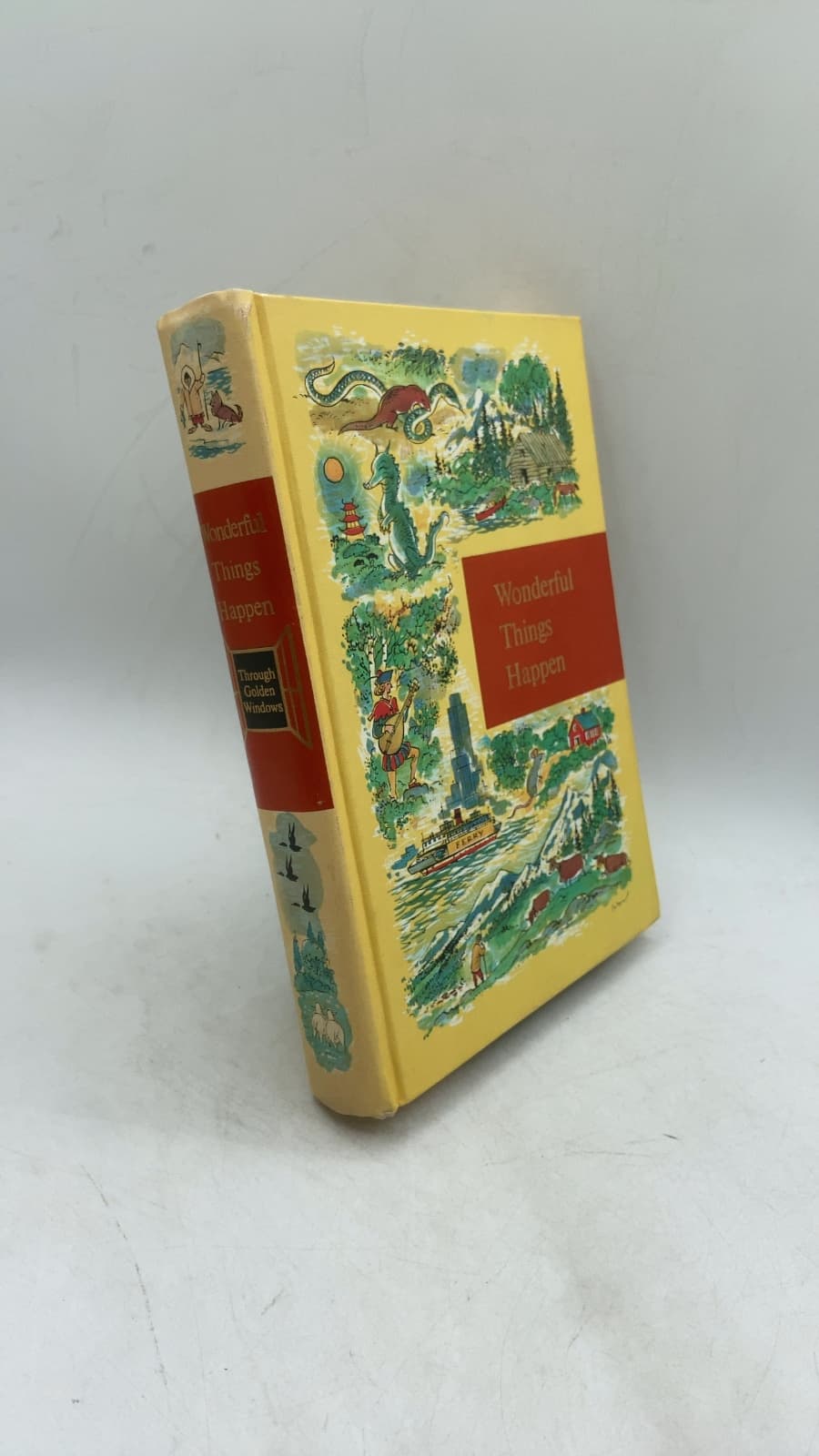 Wonderful Things Happen (Through Golden Windows) by Edited by Nora Beust, Phyllis Fenner, Bernice E. Leary, Mary Katharine Reely, Dora V. Smith - front cover