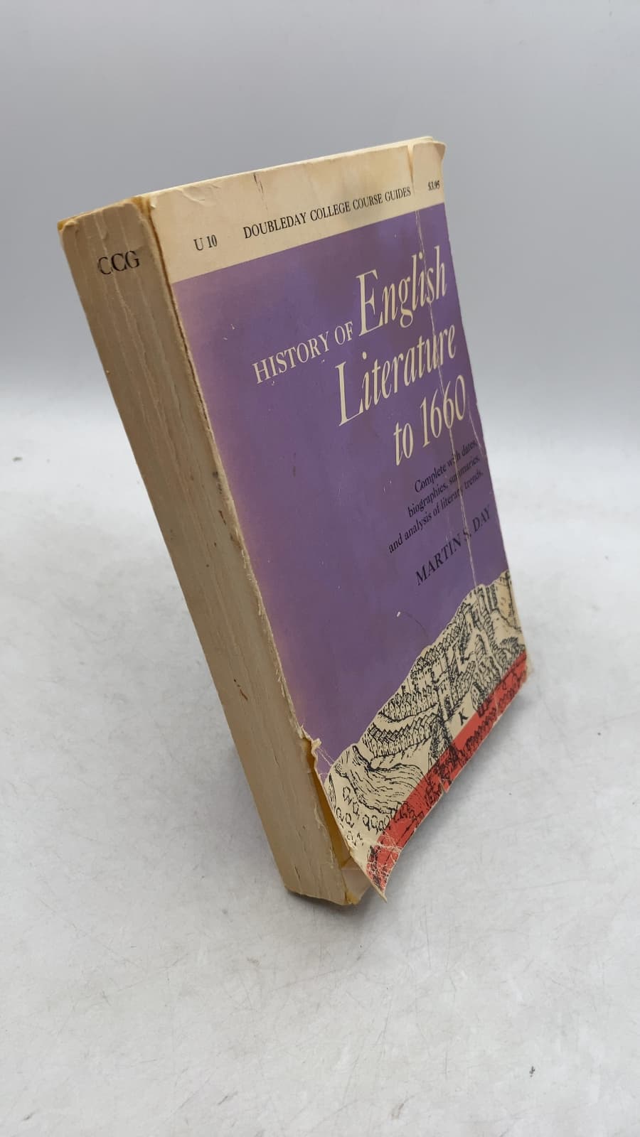 History of English Literature to 1660 by Martin S. Day, Ph.D. - front cover