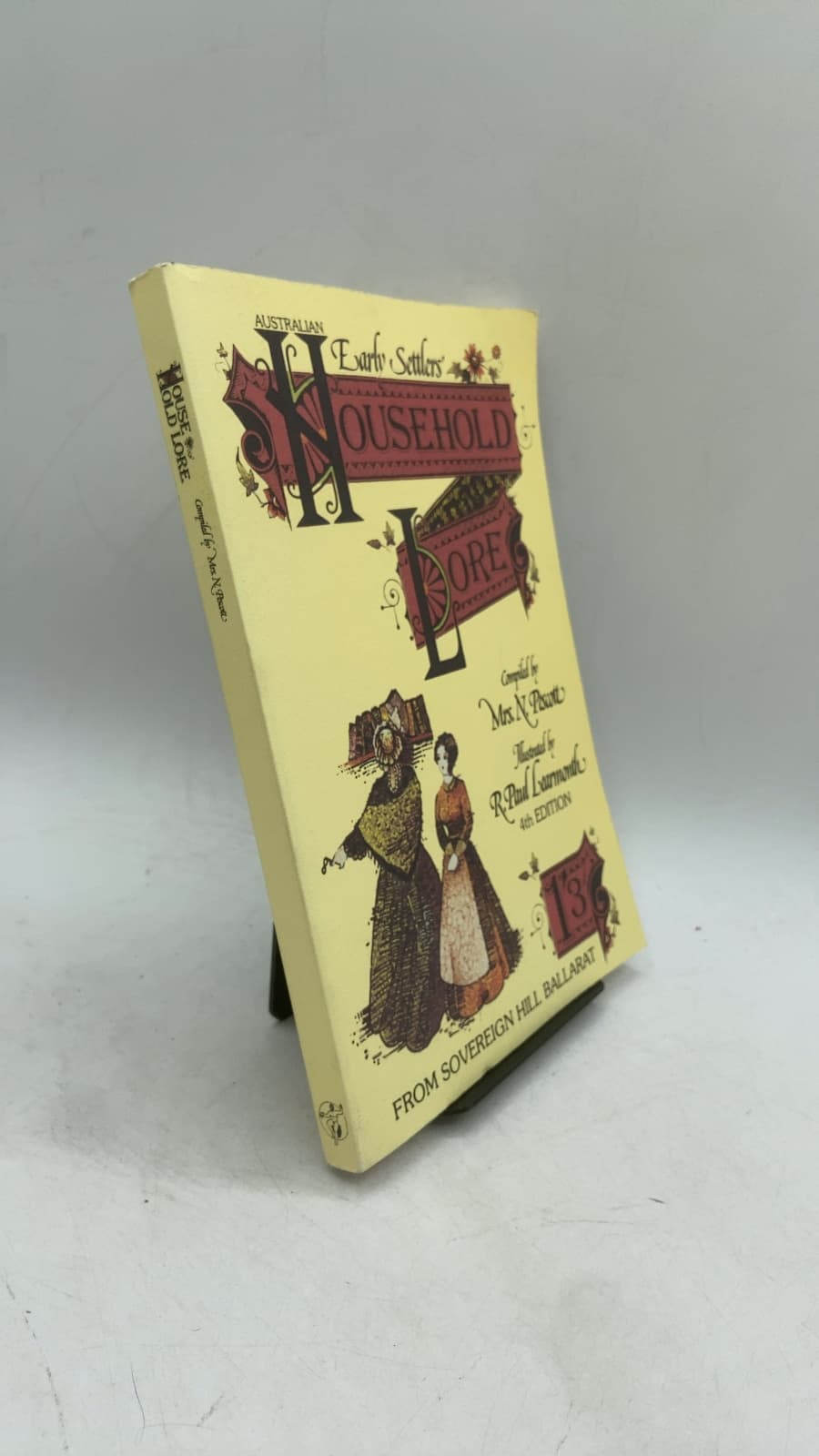 Early Settlers' Household Lore by Mrs. N. Pescott - front cover