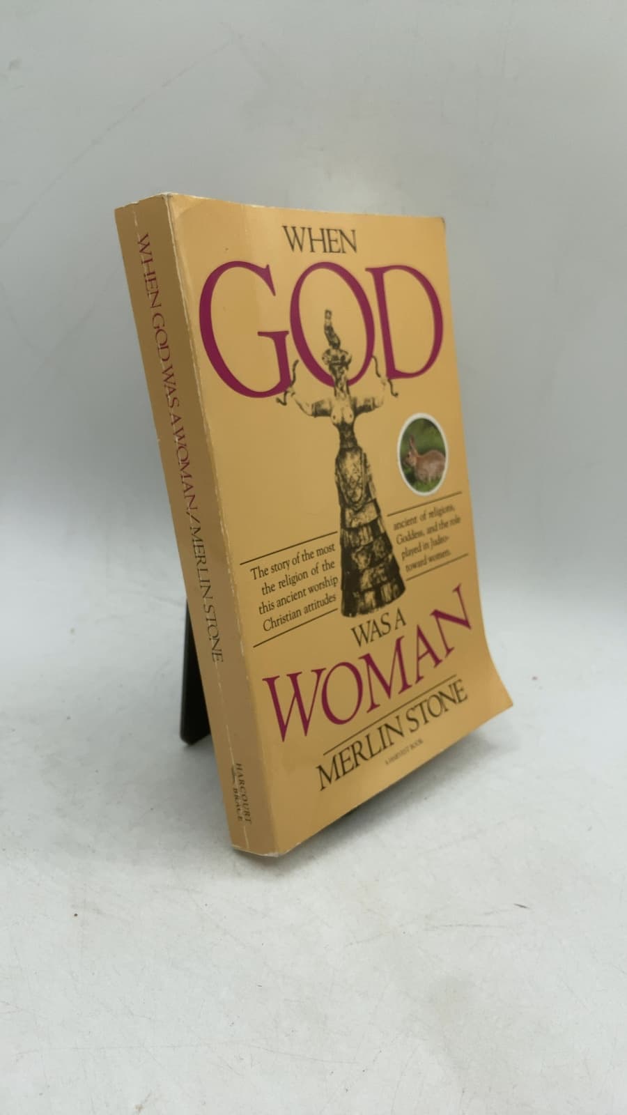 When God Was a Woman by Merlin Stone - front cover