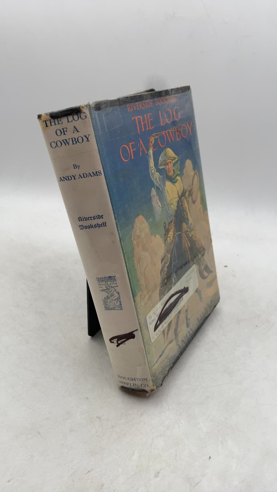 The Log of a Cowboy by Andy Adams - front cover