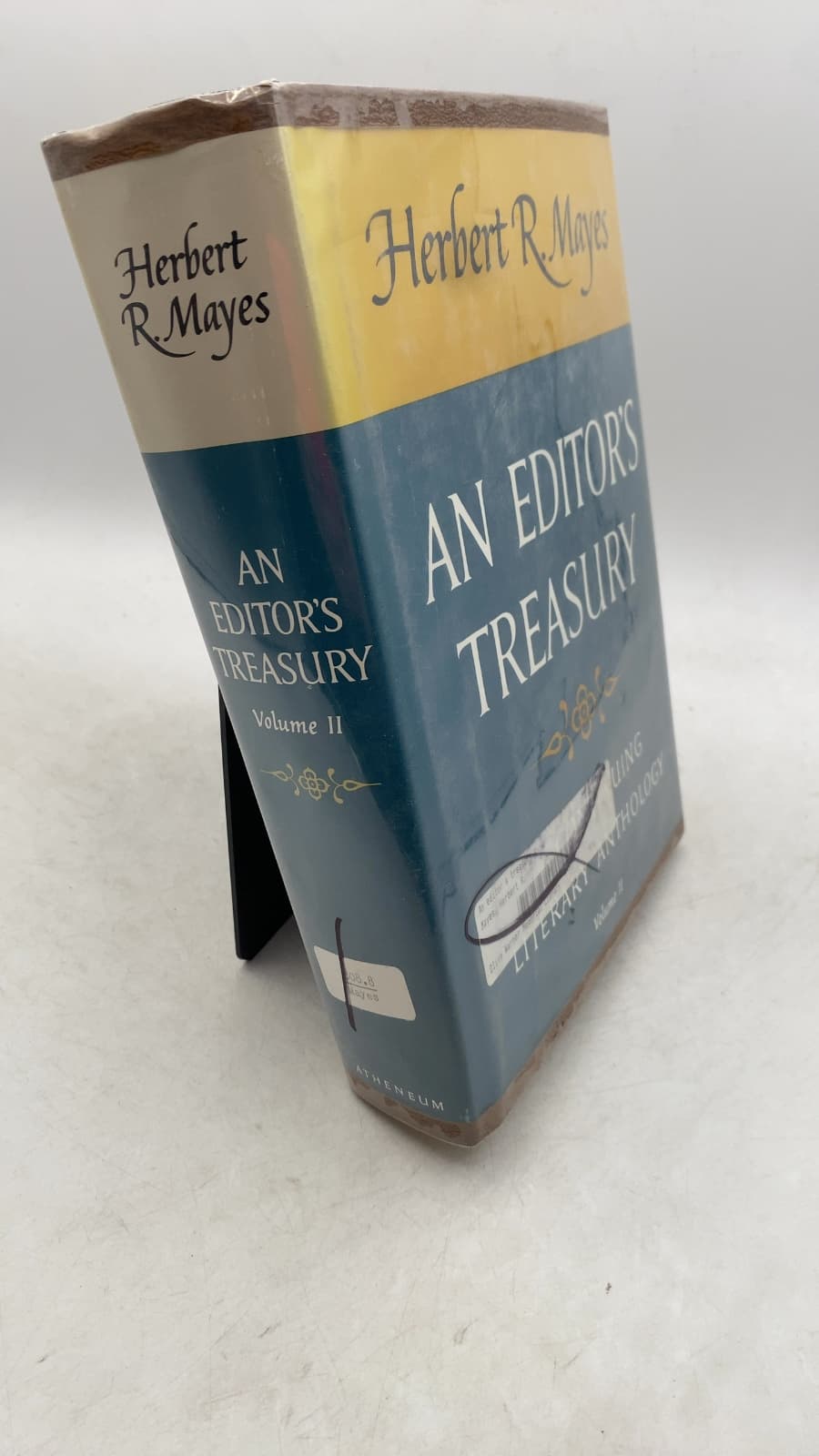 An Editor's Treasury: A Continuing Anthology of Prose, Verse, and Literary Curiosa (Part I, Volume II) by Herbert R. Mayes - front cover