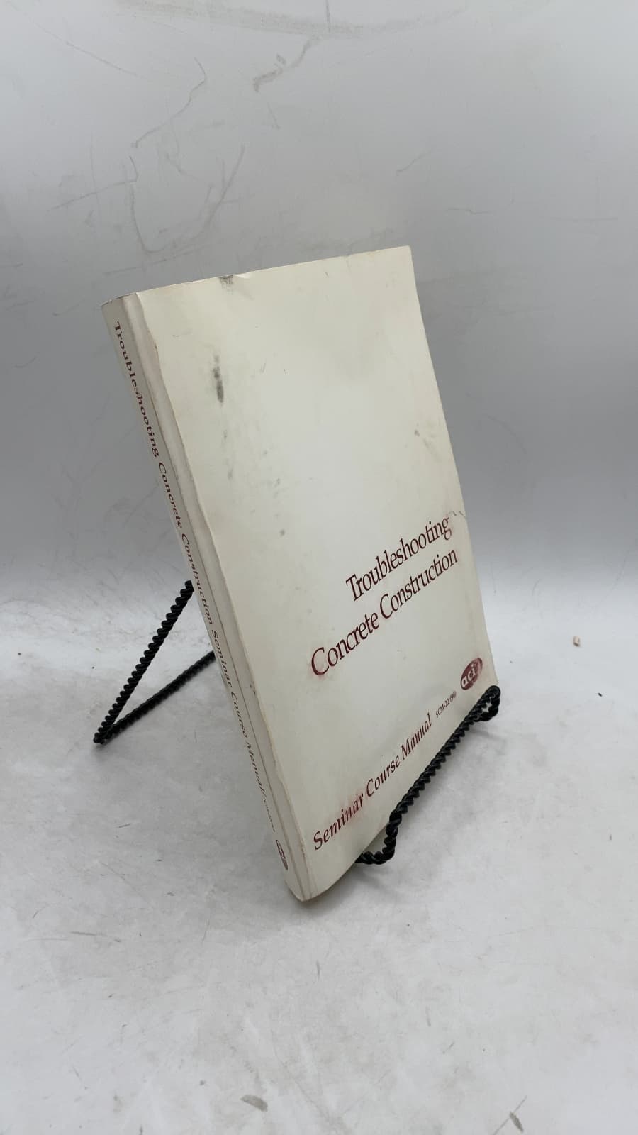 Troubleshooting Concrete Construction - front cover