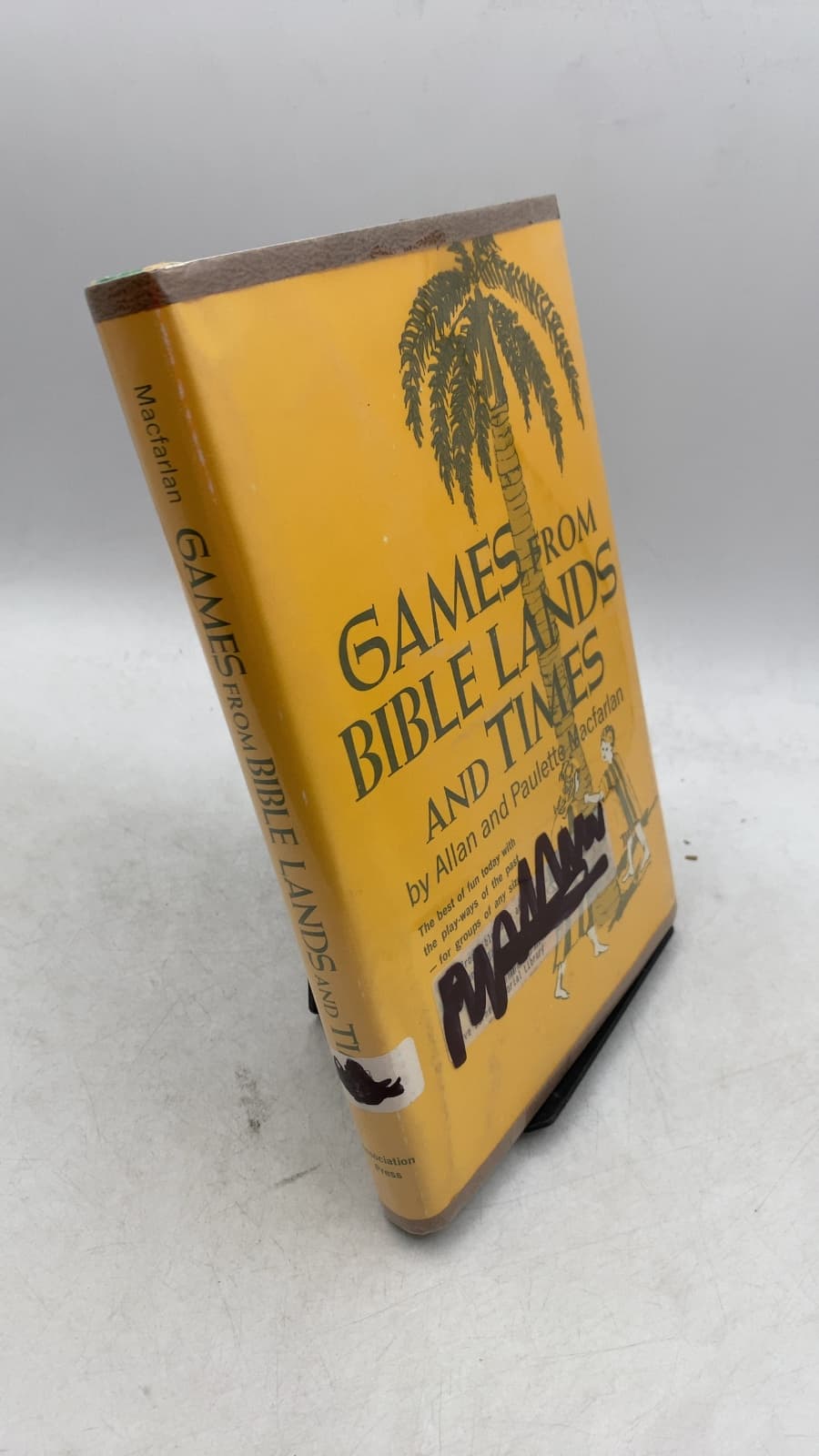 Games from Bible Lands and Times by Allan Macfarlan and Paulette Jumeau Macfarlan - front cover