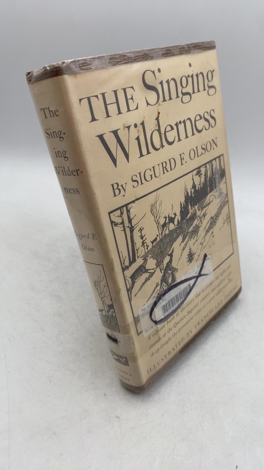 The Singing Wilderness by Sigurd F. Olson - front cover