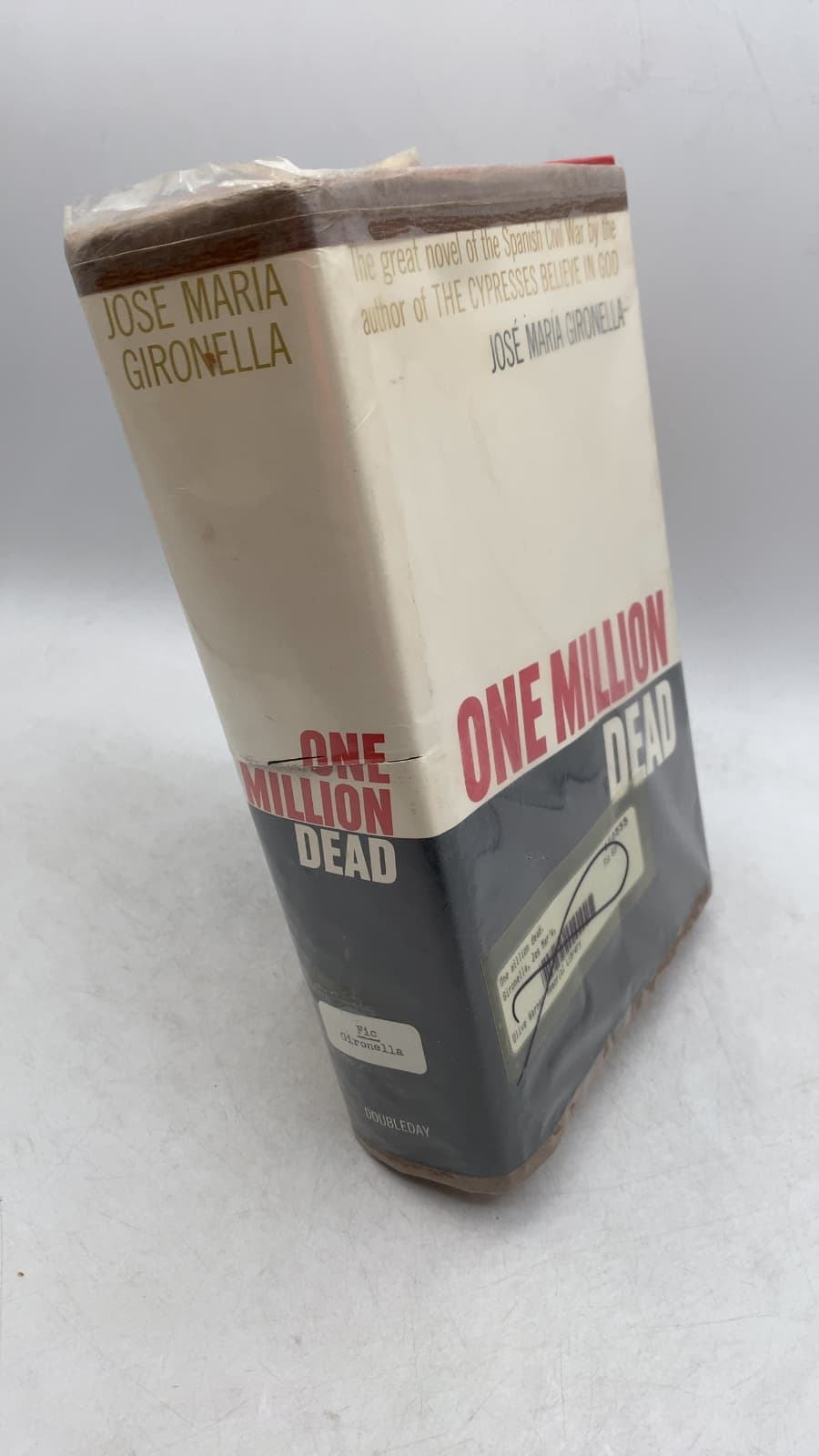 ONE Million Dead by José María Gironella - front cover