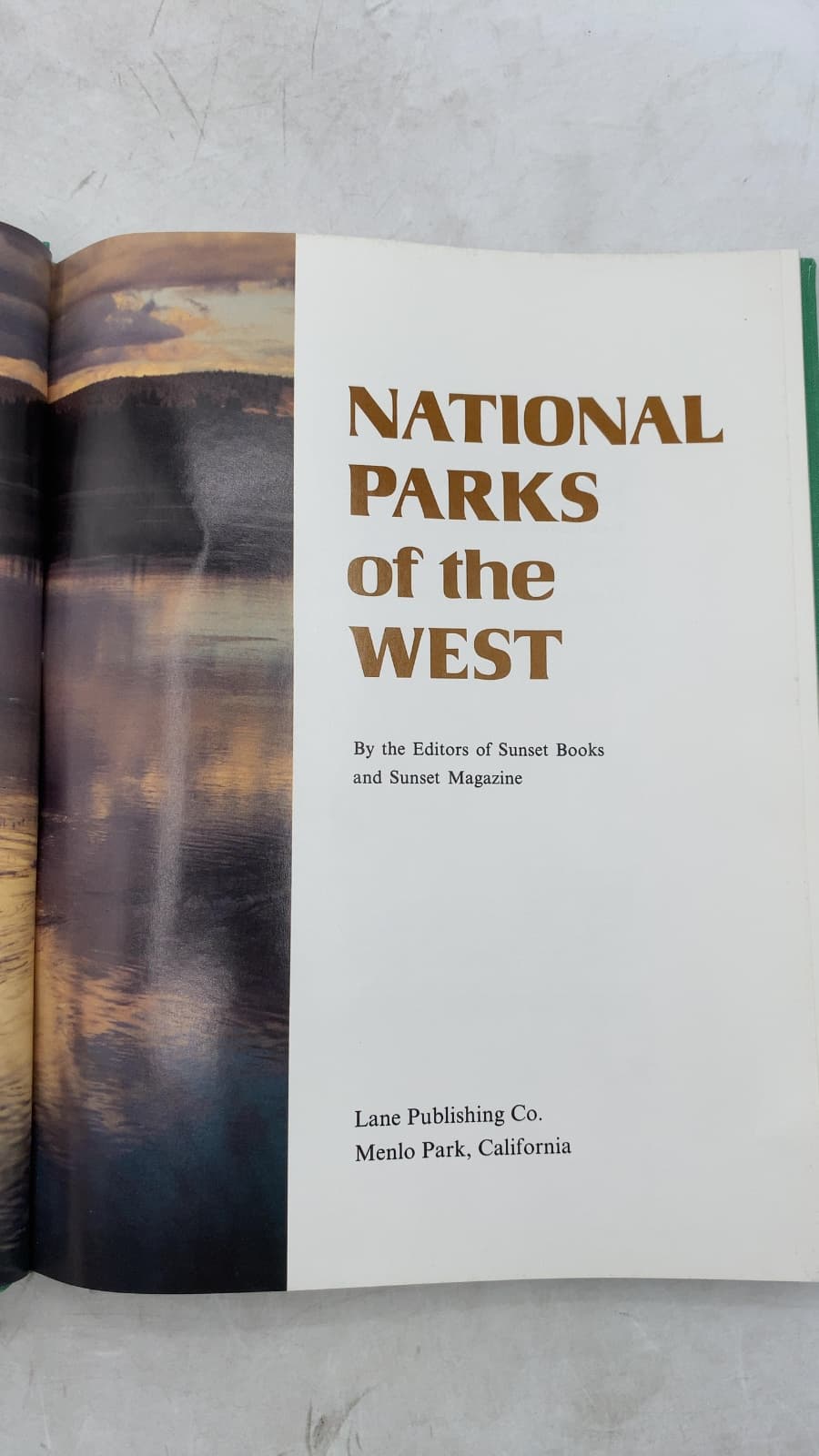 National Parks of the West by Edited by Dorothy N. Krell - title page