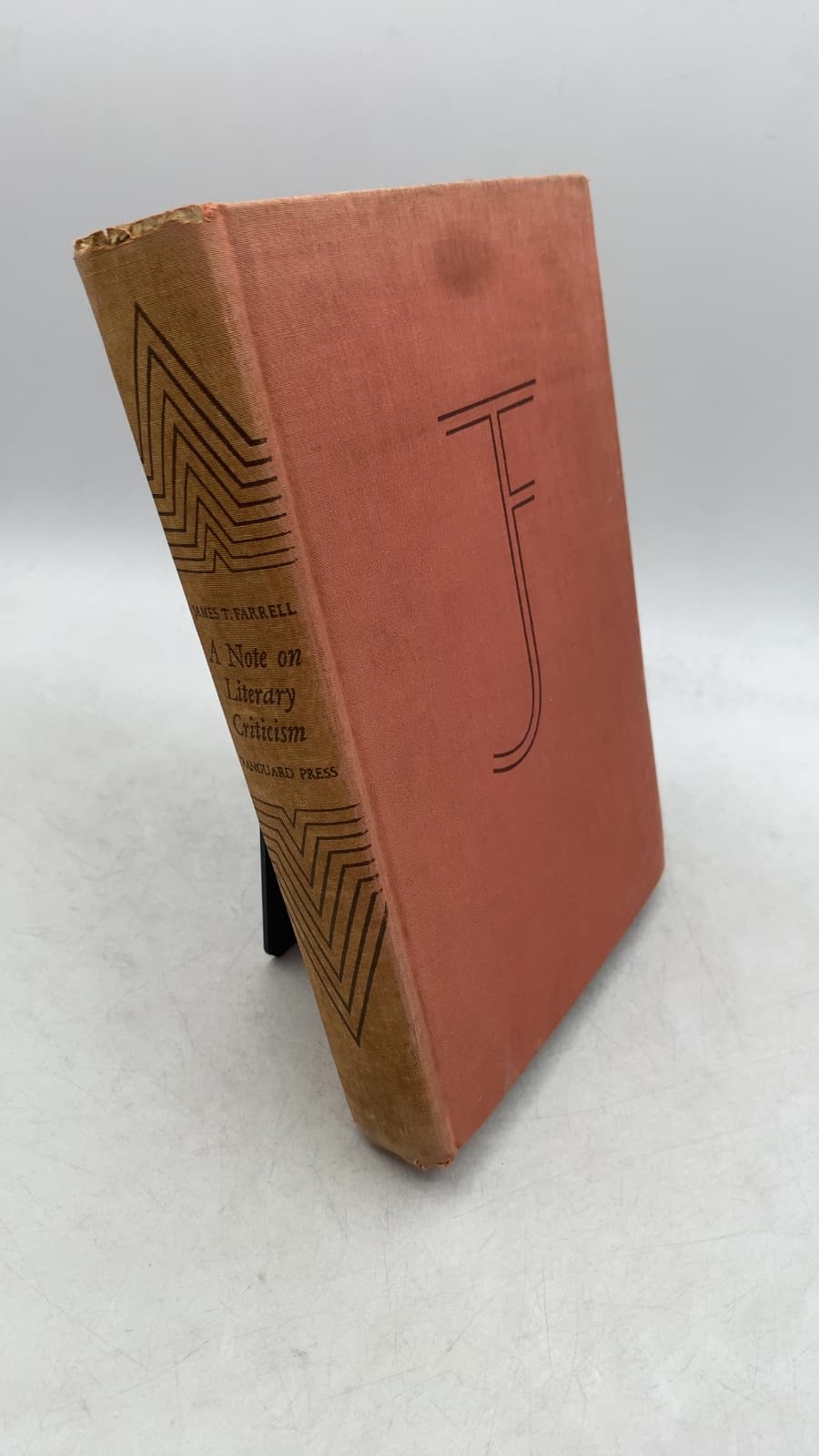A Note on Literary Criticism by James T. Farrell - front cover