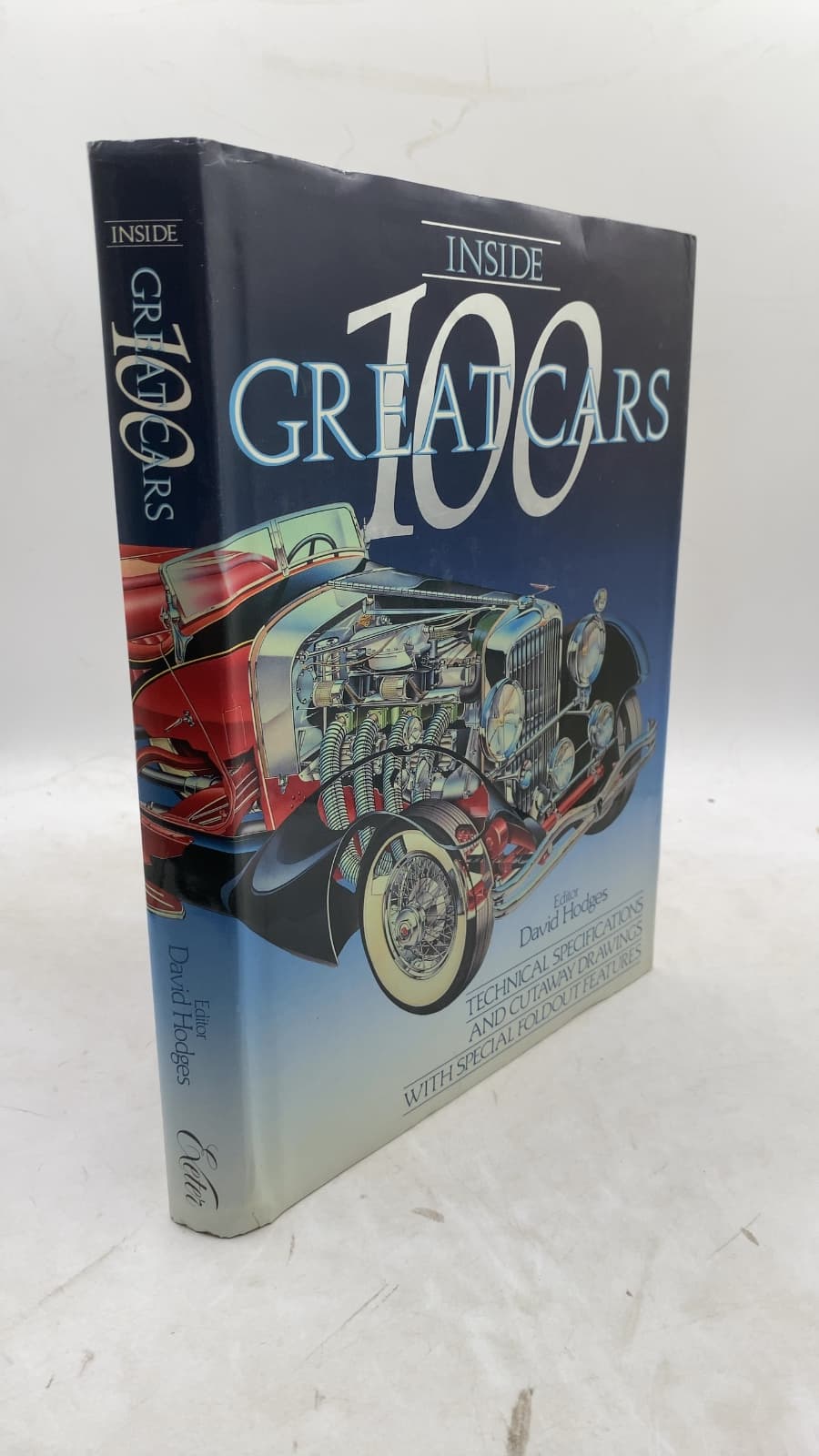 Inside 100 Great Cars by Editor David Hodges - front cover