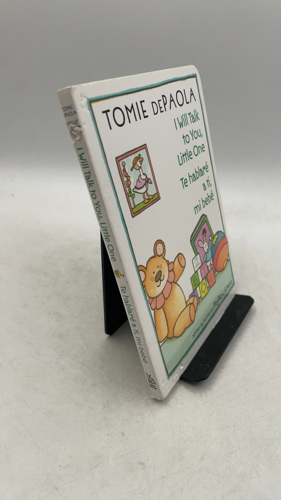 I Will Talk to You, Little One / Te hablaré a ti, mi bebé by Phyllis E. Grann - front cover