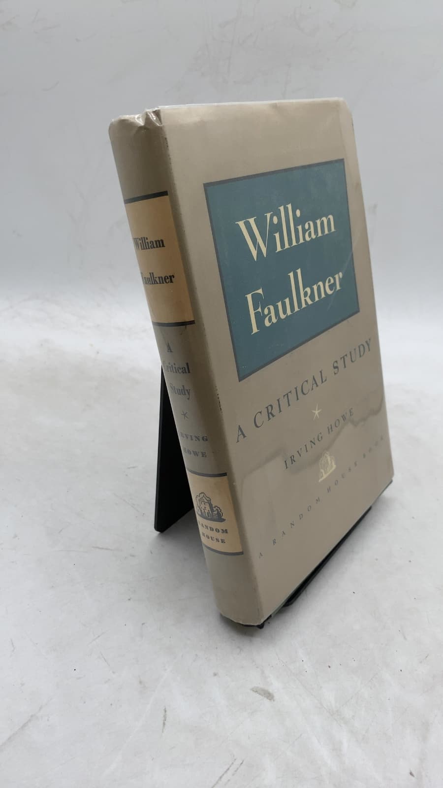 William Faulkner: A Critical Study by Irving Howe - front cover
