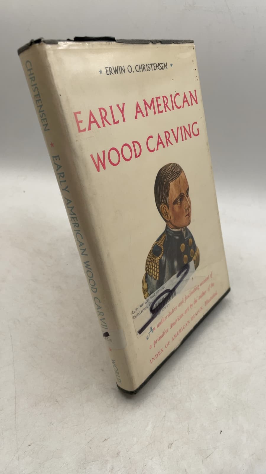 Early American Wood Carving by Erwin O. Christensen - front cover