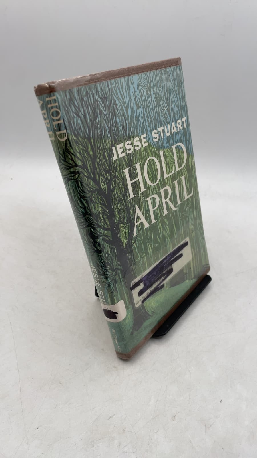 Hold April by Jesse Stuart - front cover