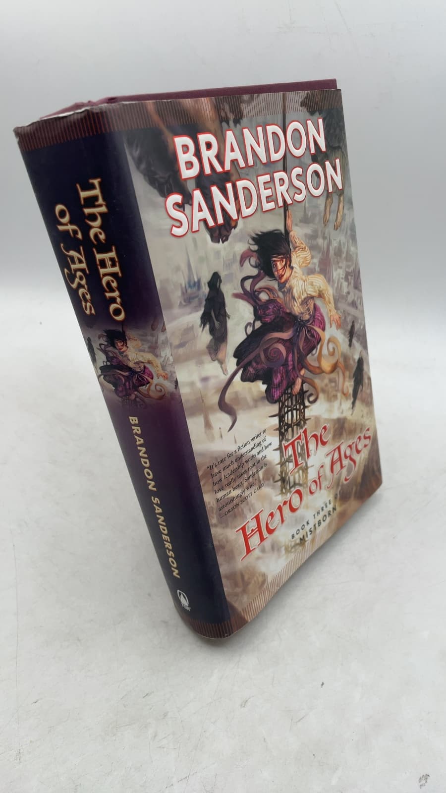 The Hero of Ages by Brandon Sanderson - front cover