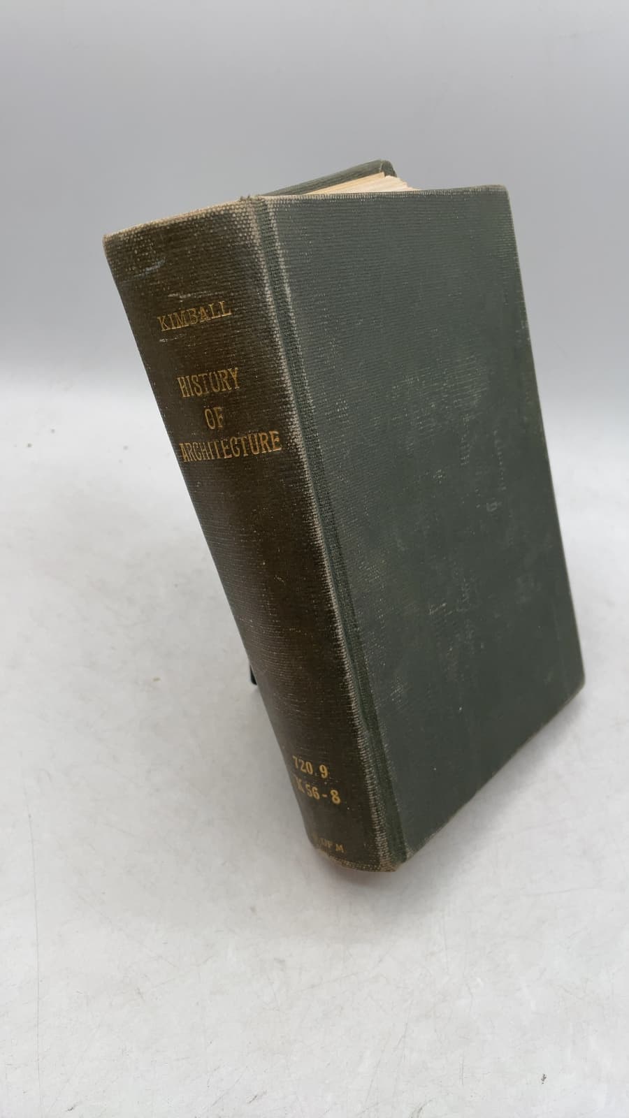 A History of Architecture by Fiske Kimball, M.Arch., Ph.D. and George Harold Edgell, Ph.D. - front cover