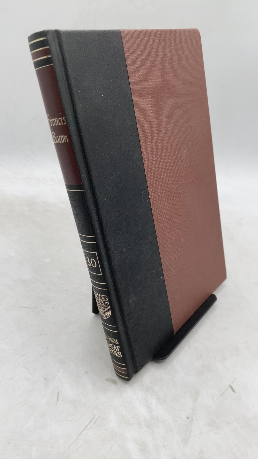 Advancement of Learning Novum Organum New Atlantis by Sir Francis Bacon - front cover