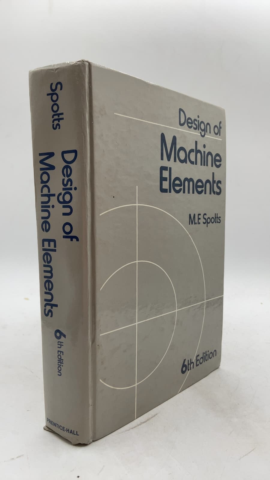 Design of Machine Elements by M.F. Spotts - front cover