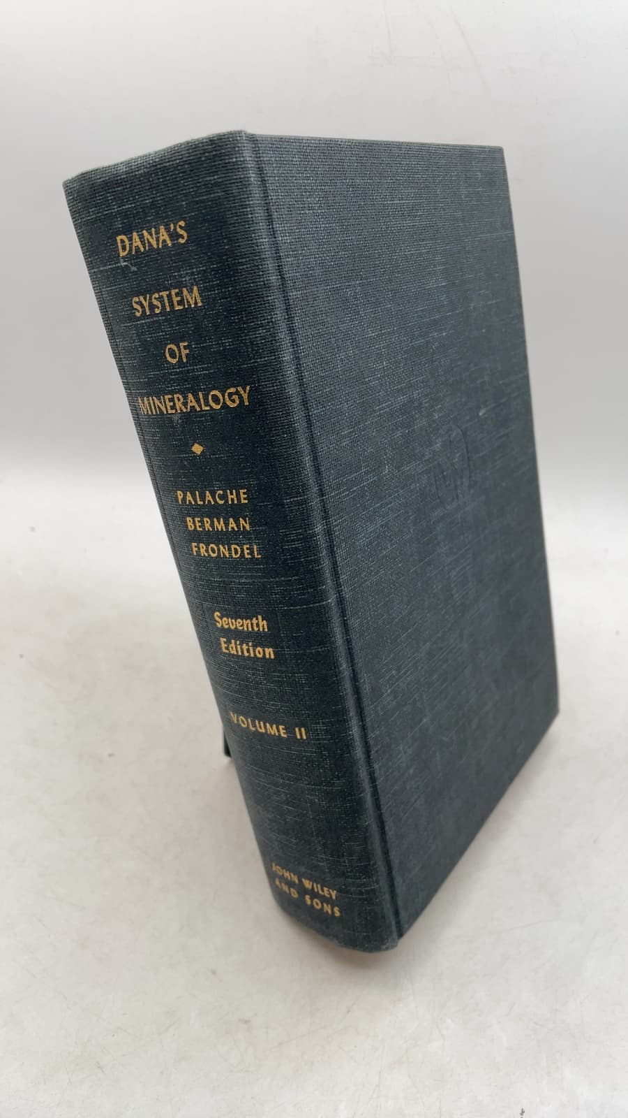 The System of Mineralogy by Charles Palache, Harry Berman, and Clifford Frondel - front cover