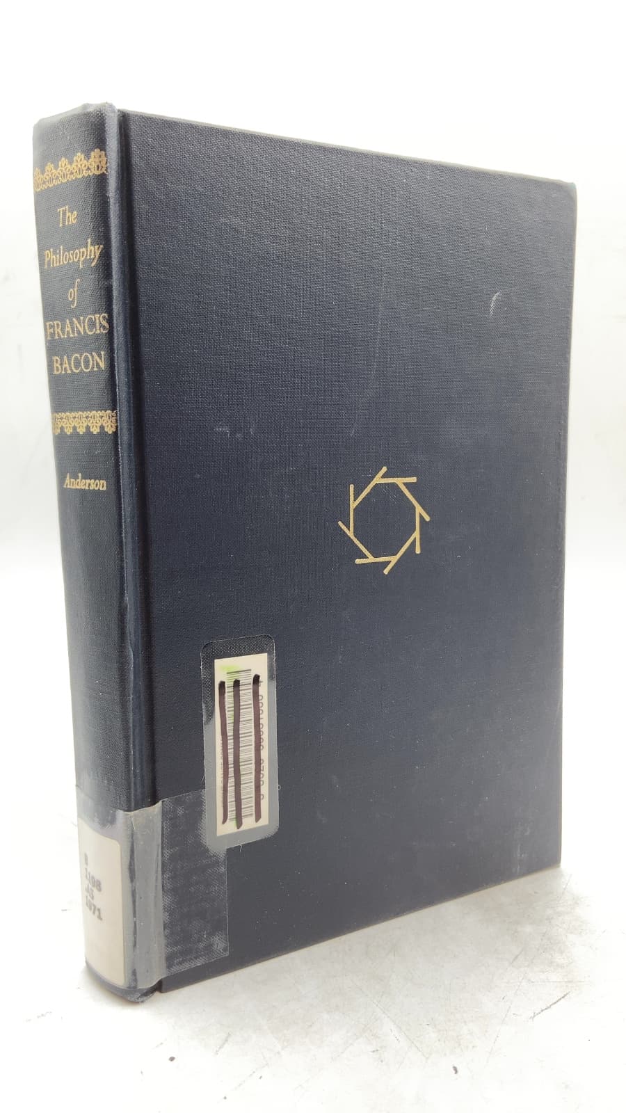 The Philosophy of Francis Bacon by F. H. Anderson - front cover