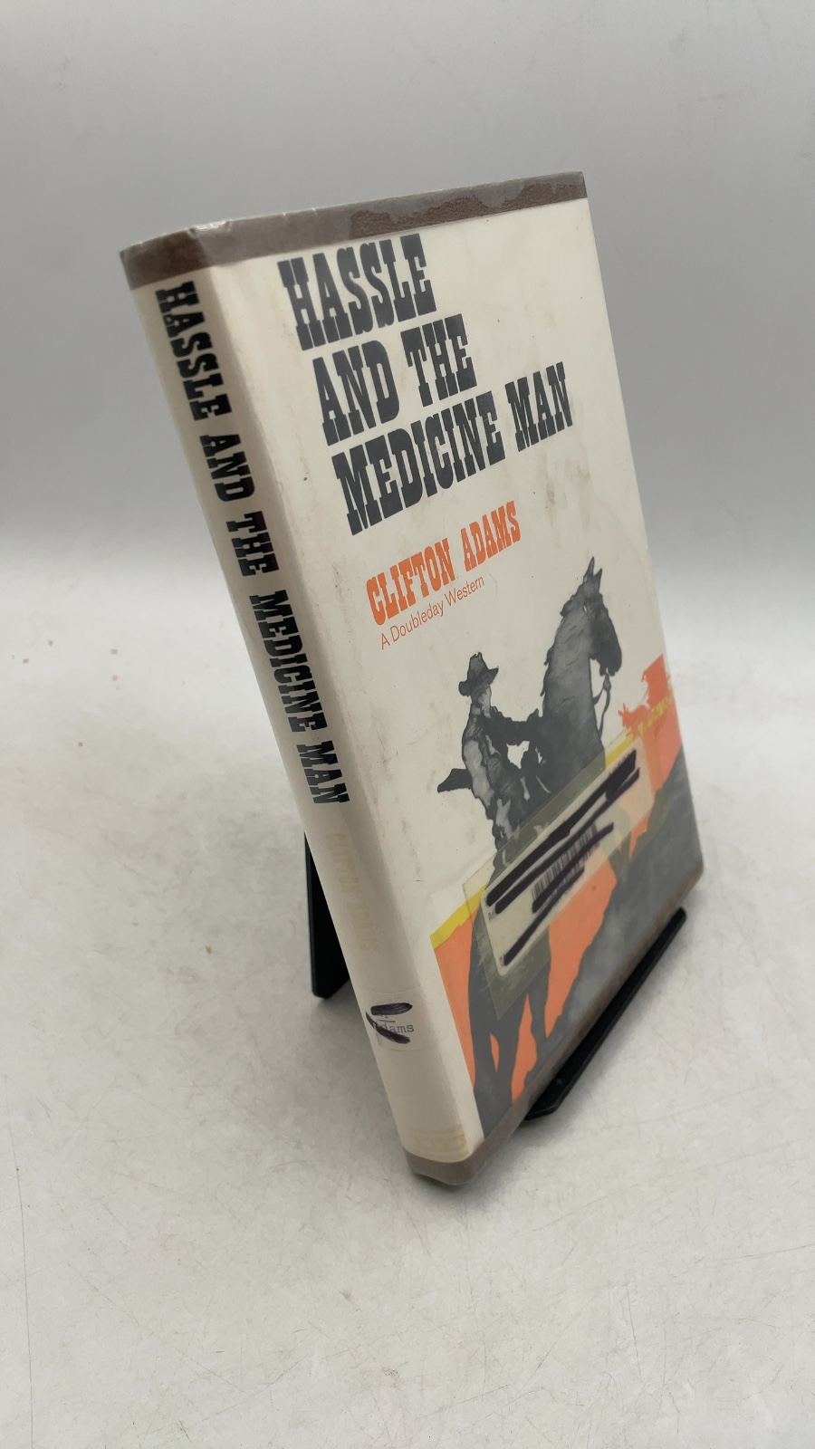 Hassle and the Medicine Man by Clifton Adams - front cover