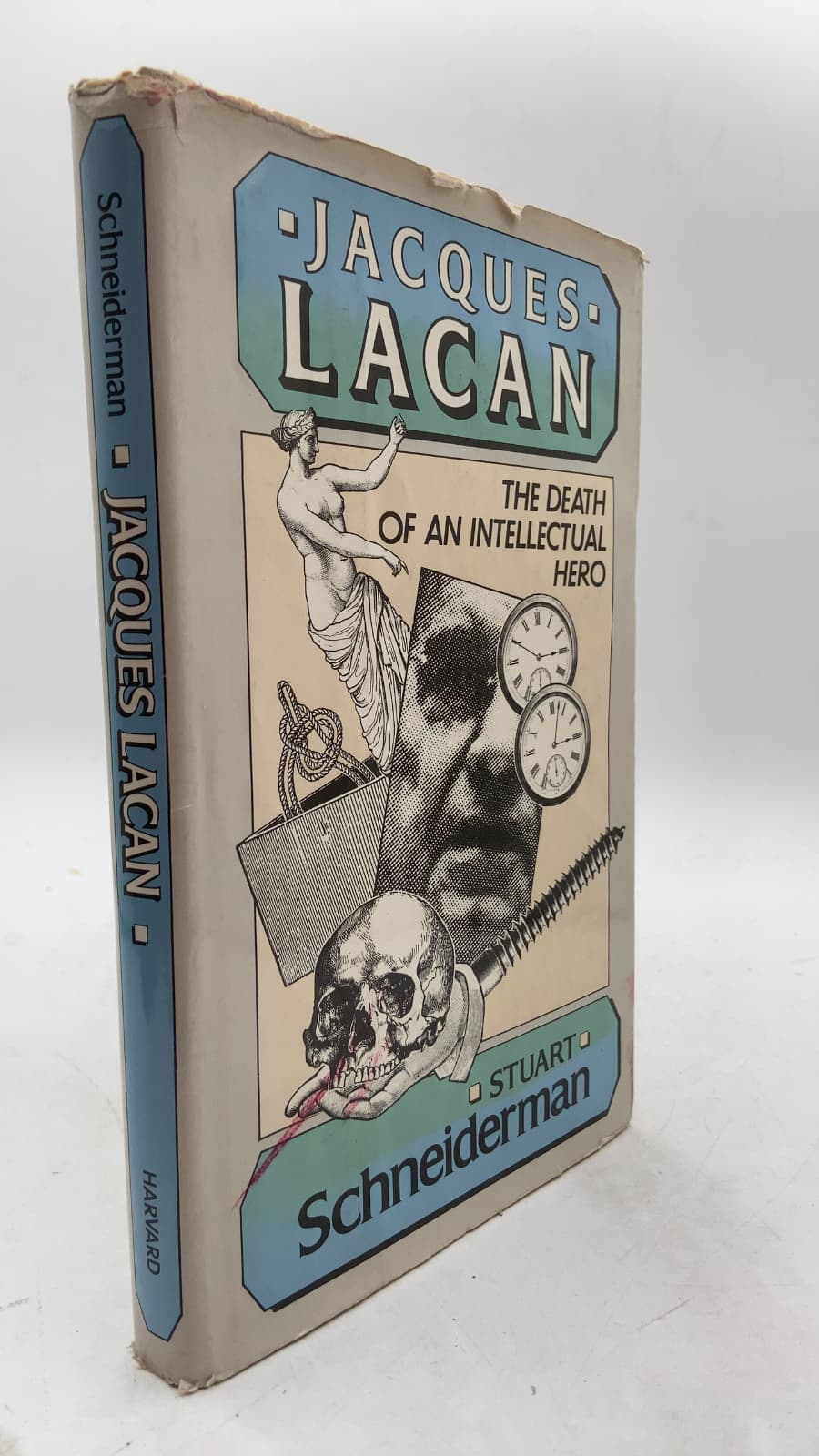 Jacques Lacan: The Death of an Intellectual Hero by Stuart Schneiderman - front cover