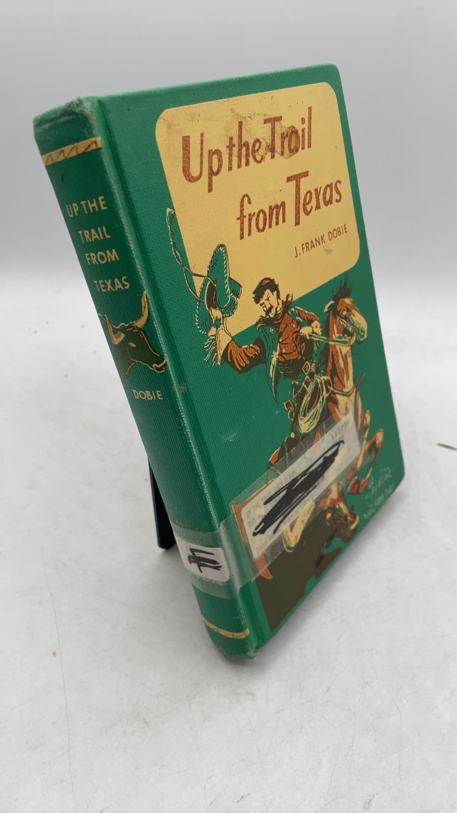 Up the Trail from Texas by J. Frank Dobie - front cover