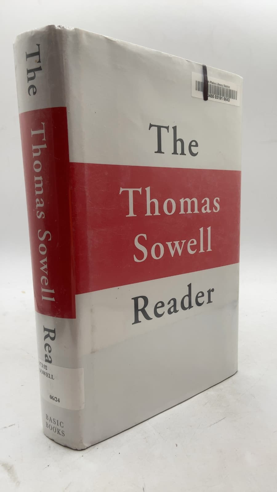 The Thomas Sowell Reader by Thomas Sowell - front cover