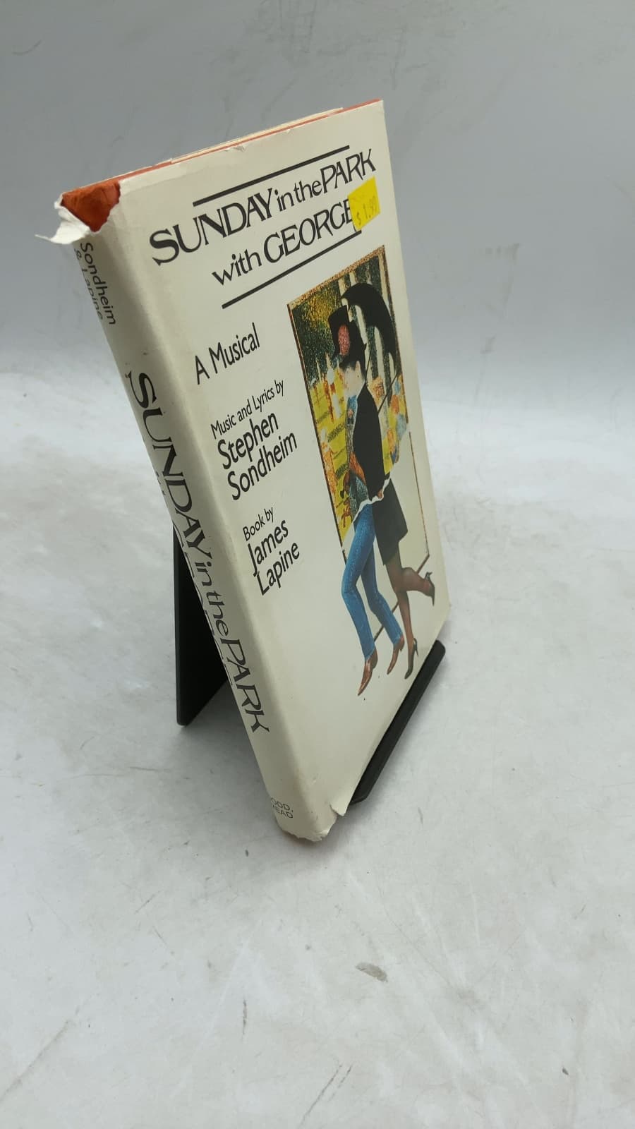 Sunday in the Park With George by Stephen Sondheim (Music and Lyrics) and James Lapine (Book) - front cover
