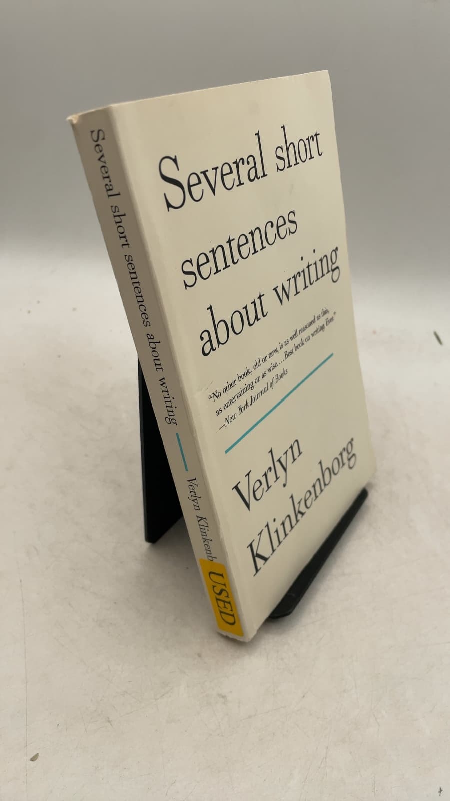 Several Short Sentences About Writing by Verlyn Klinkenborg - front cover