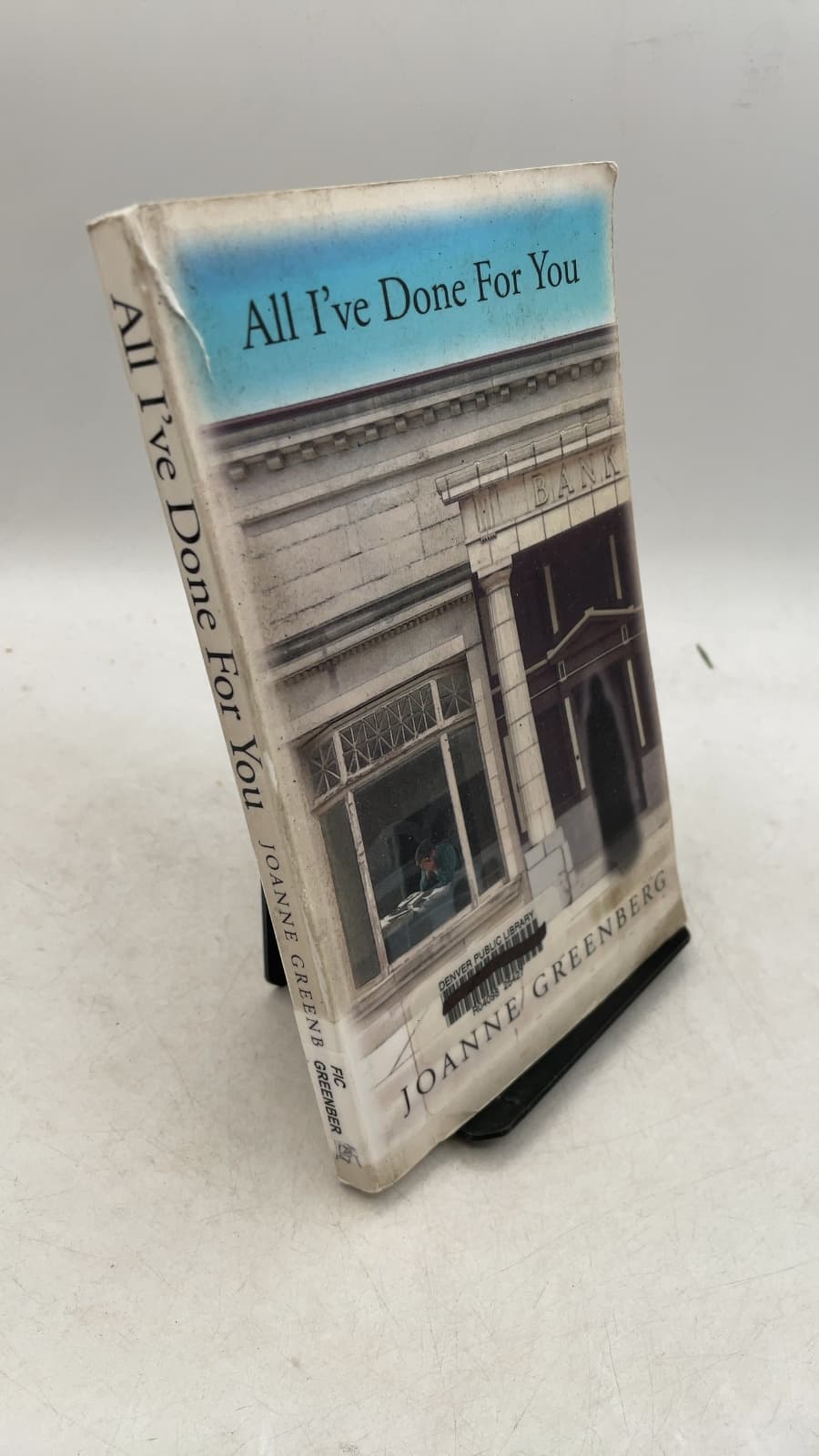 All I've Done For You by Joanne Greenberg - front cover