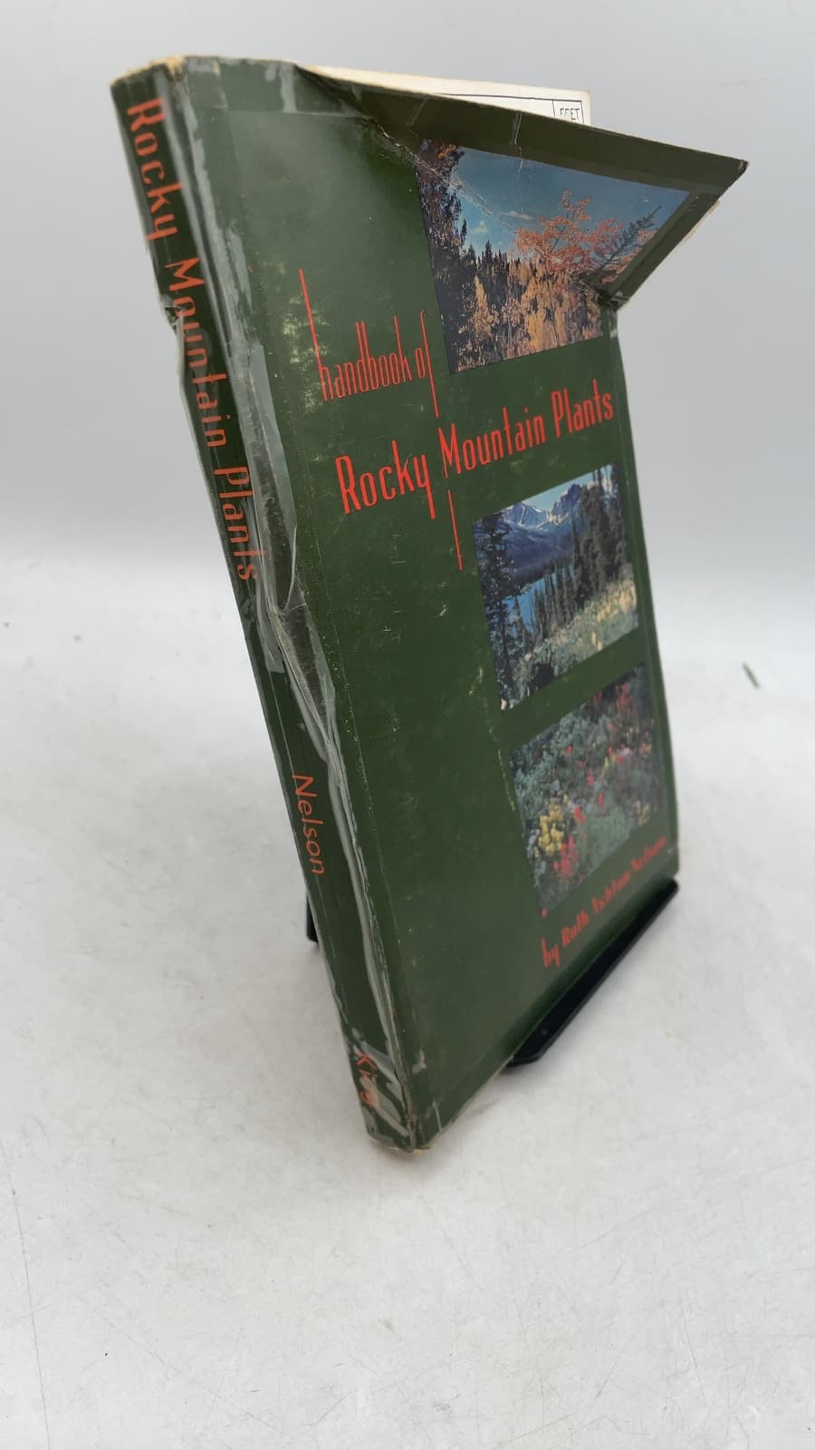 handbook of Rocky Mountain Plants by Ruth Ashton Nelson - front cover