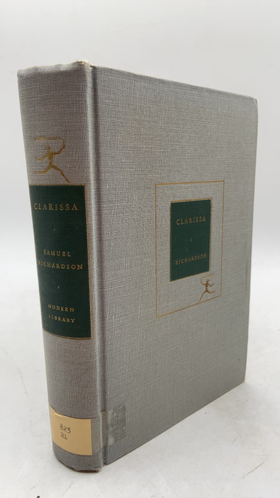 Clarissa or The History of a Young Lady by Samuel Richardson - front cover