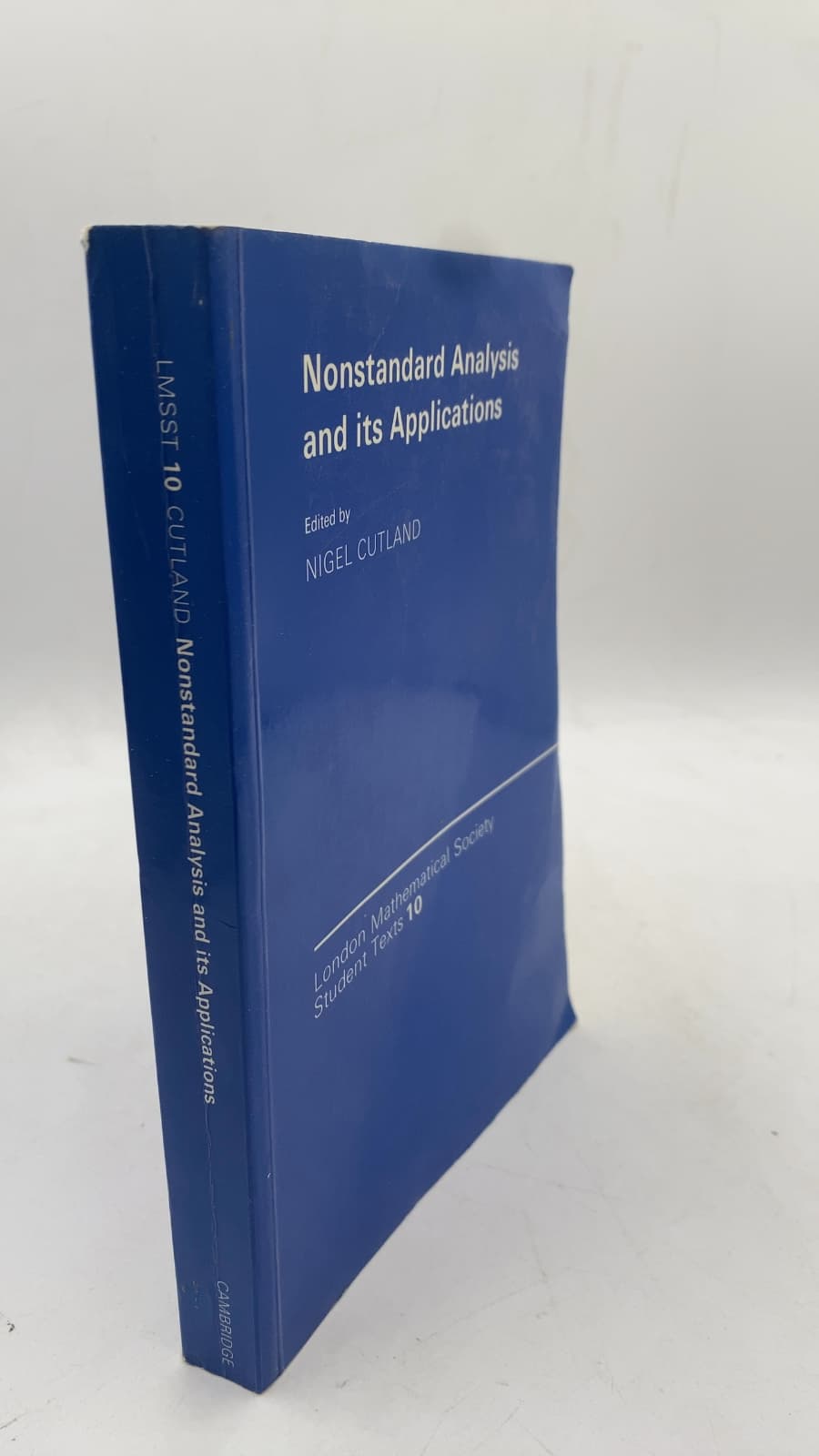 Nonstandard Analysis and its Applications by Edited by Nigel Cutland - front cover