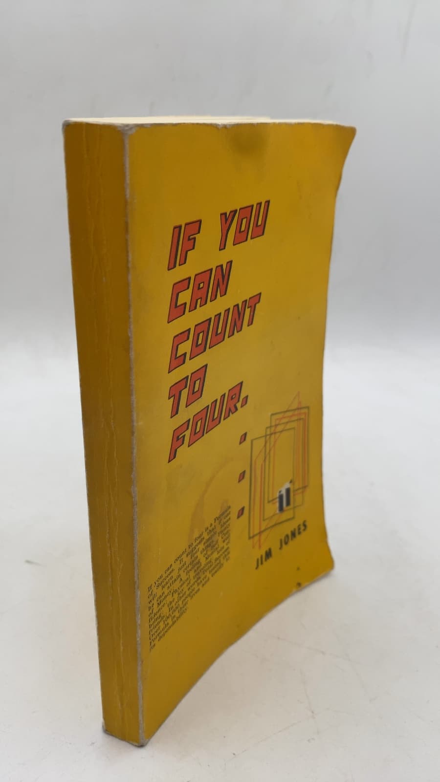 If You Can Count To Four by Jim Jones - front cover