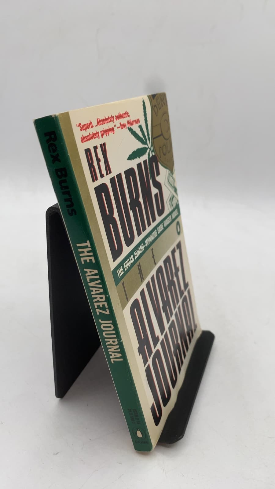 The Alvarez Journal by Rex Burns - front cover