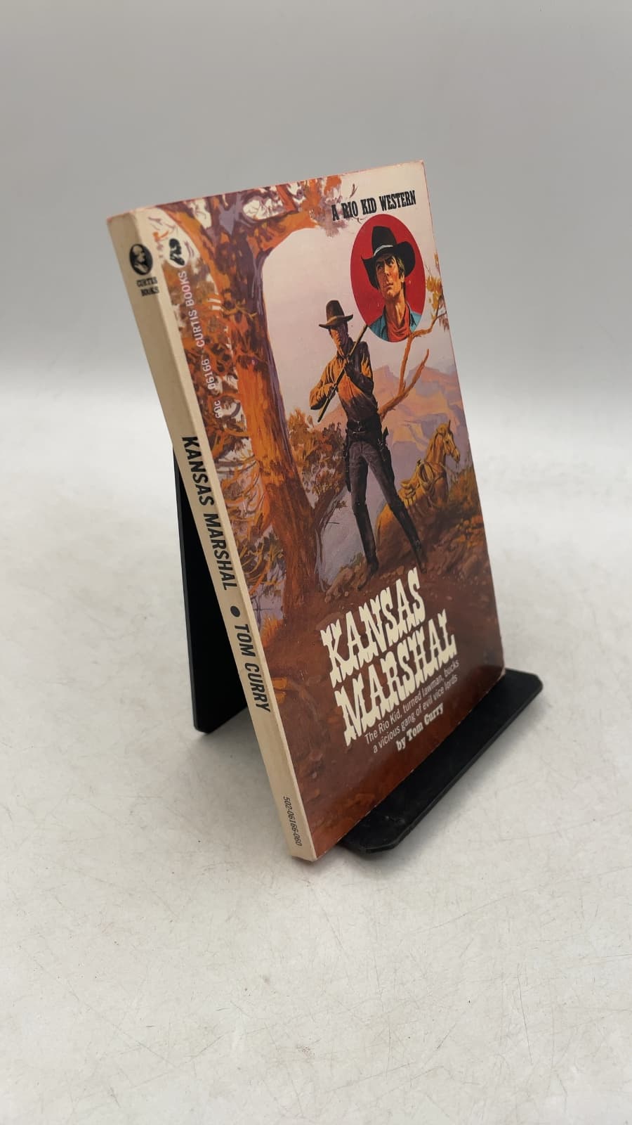 Kansas Marshal by TOM Curry - front cover