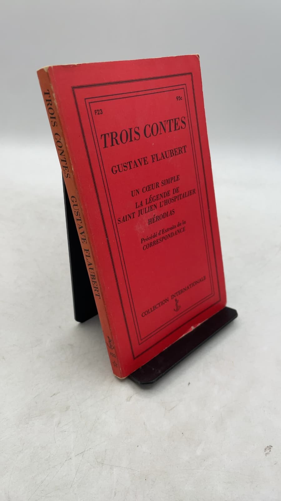 Trois Contes by Gustave Flaubert - front cover
