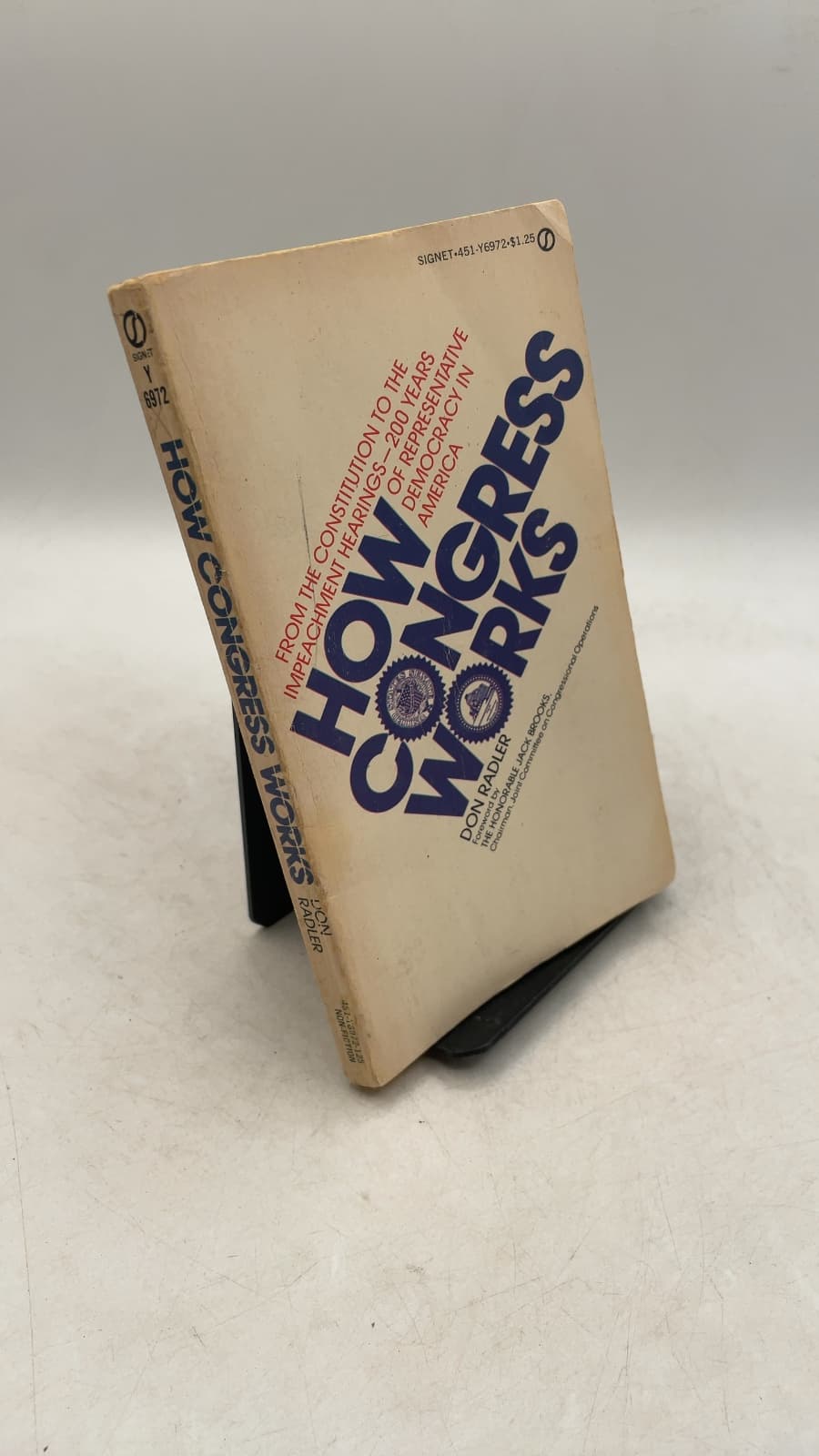 HOW Congress Works by Don Radler - front cover