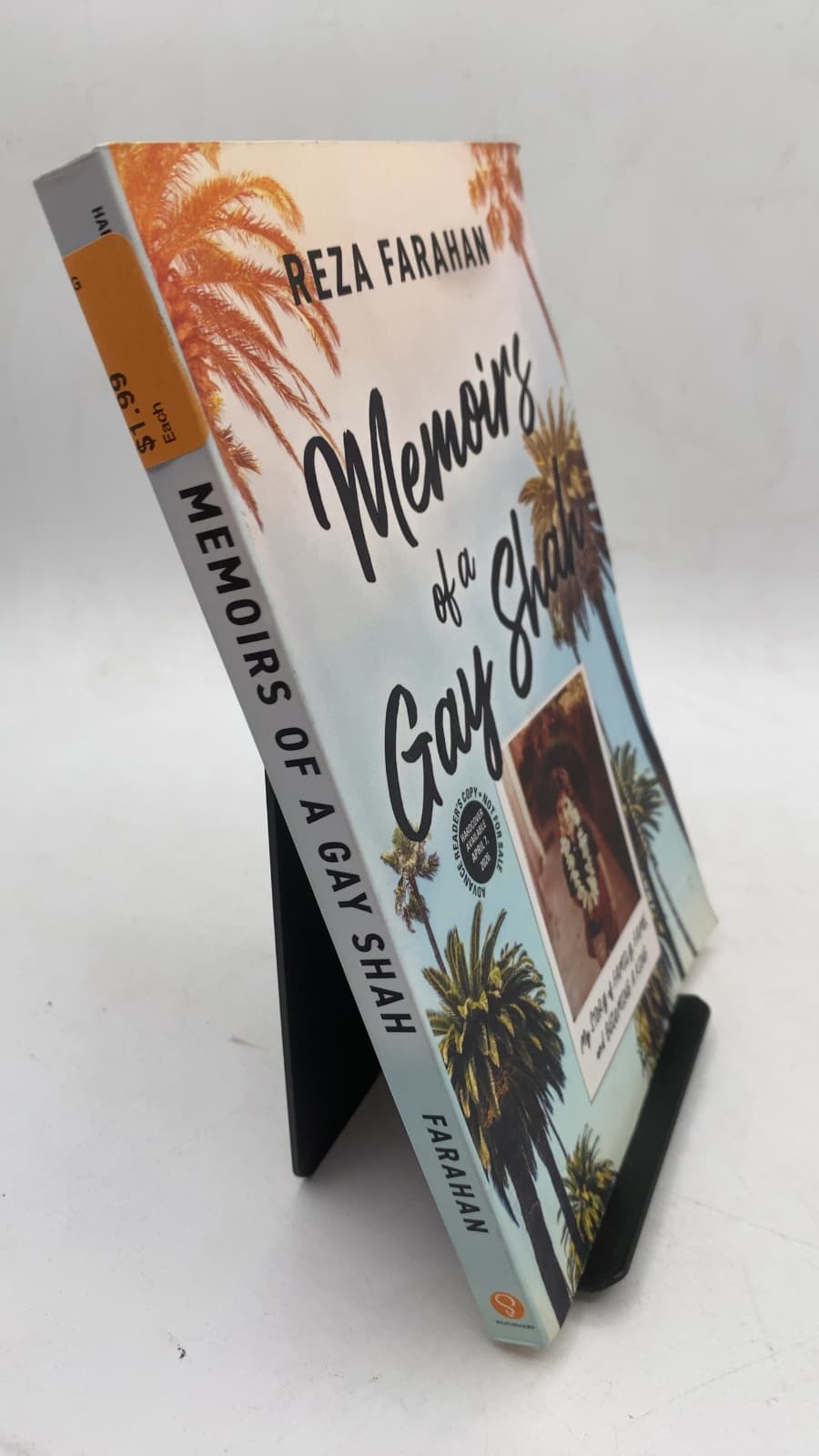 Memoirs of a Gay Shah: My Story of Family, Fame, and Becoming a King by Reza Farahan with Allie Kingsley and Tony Baker - front cover