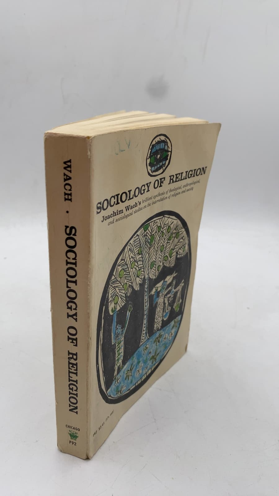 Sociology of Religion by Joachim Wach - front cover