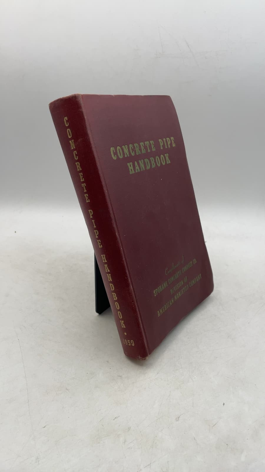 Concrete Pipe Handbook by Howard F. Peckworth - front cover