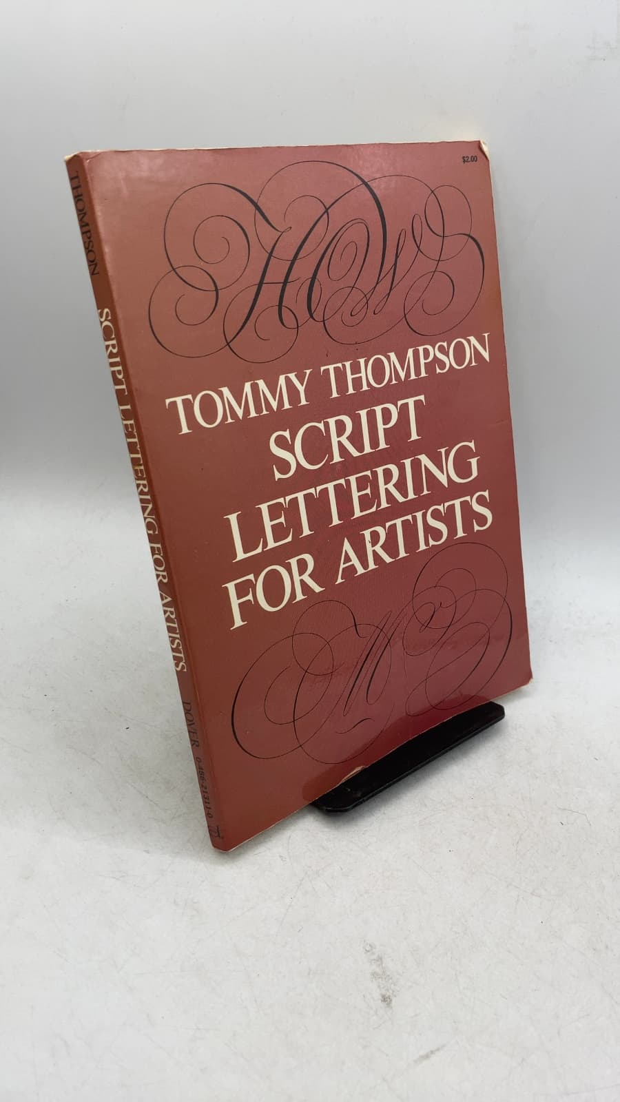 Script Lettering for Artists by Tommy Thompson - front cover