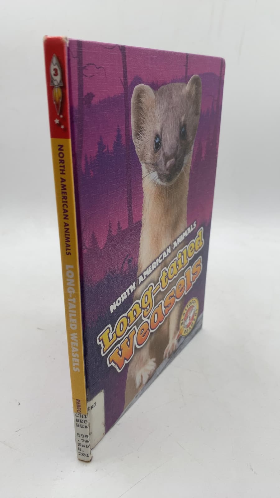 Long-tailed Weasels by Rebecca Sabelko - front cover